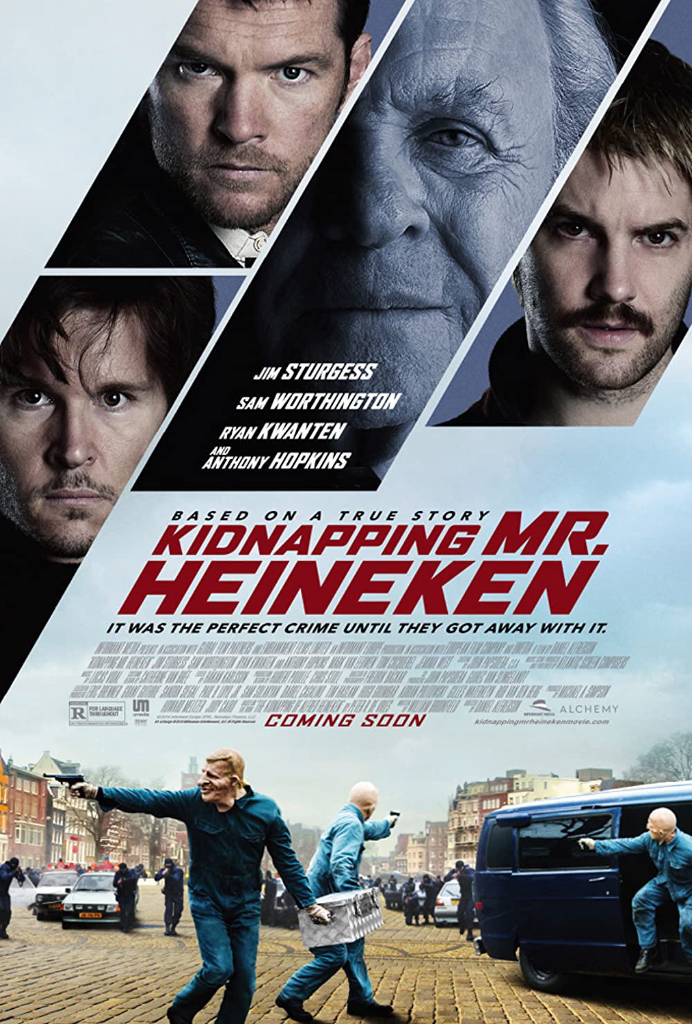 Poster Phim Bắt Cóc Mr. Heineken (Kidnapping Mr. Heineken)
