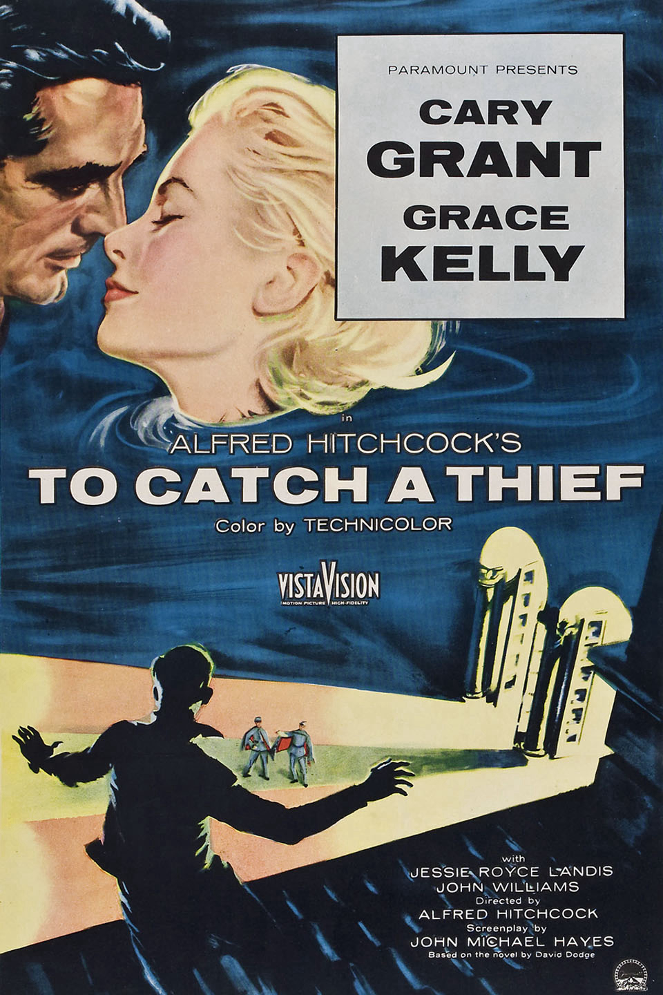 Poster Phim Bắt Một Tên Trộm (To Catch a Thief)