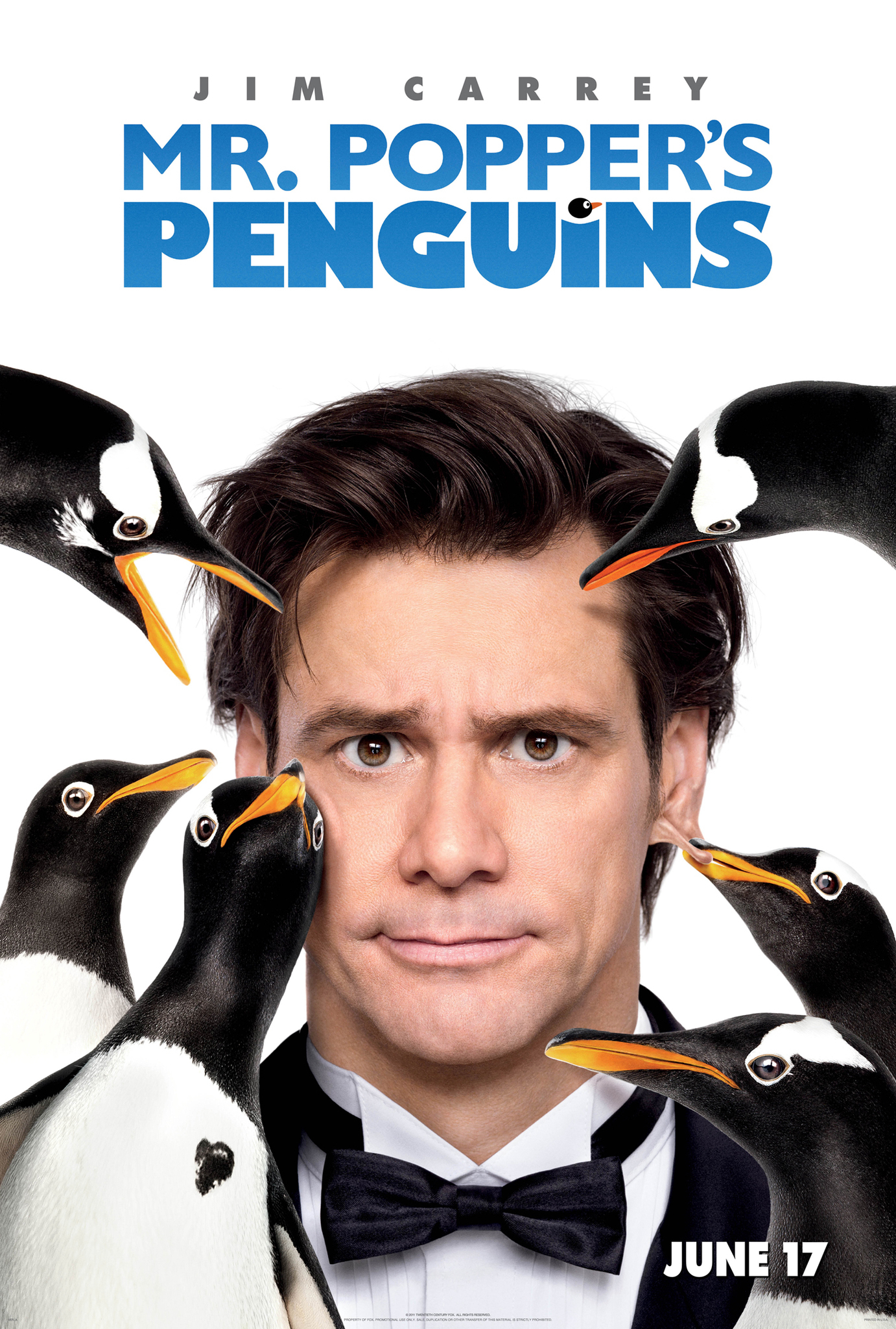 Poster Phim Bầy Cánh Cụt Nhà Popper (Mr. Popper's Penguins)