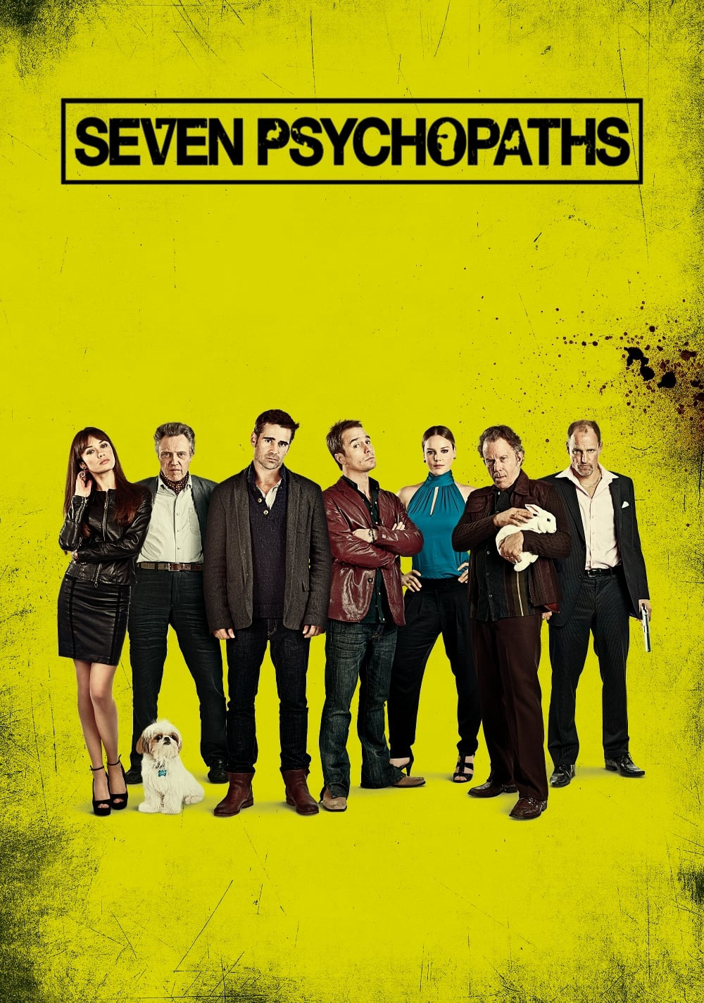 Poster Phim Bảy Kẻ Tâm Thần (Seven Psychopaths)