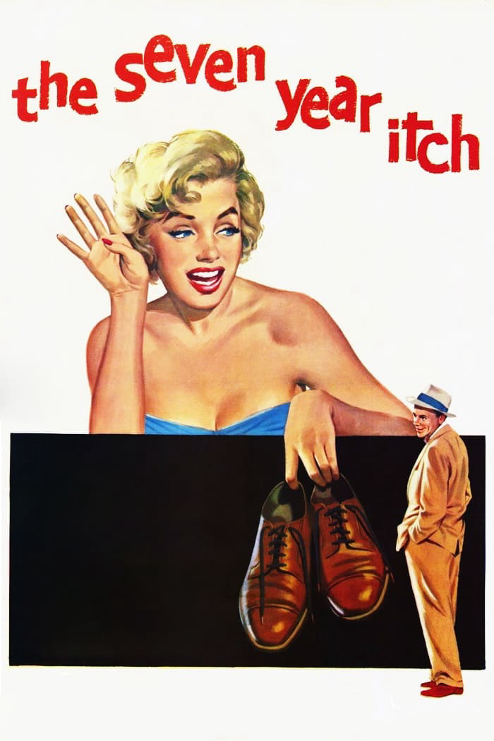 Poster Phim Bảy Năm Ngứa Ngáy (The Seven Year Itch)