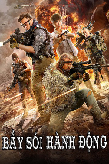 Poster Phim Bầy Sói Hành Động (Operation Wolves)
