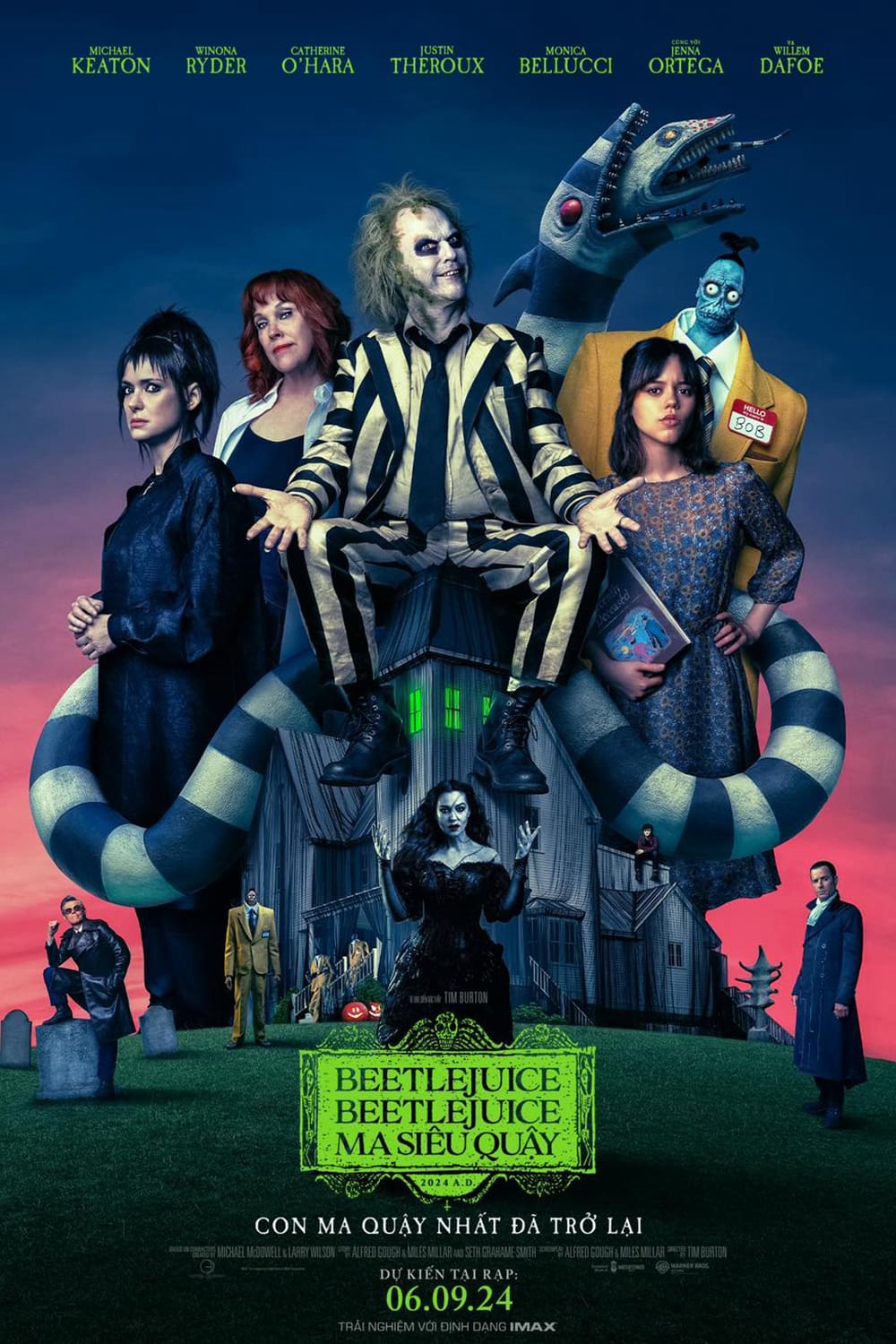 Poster Phim Beetlejuice Beetlejuice: Ma Siêu Quậy (Beetlejuice Beetlejuice)