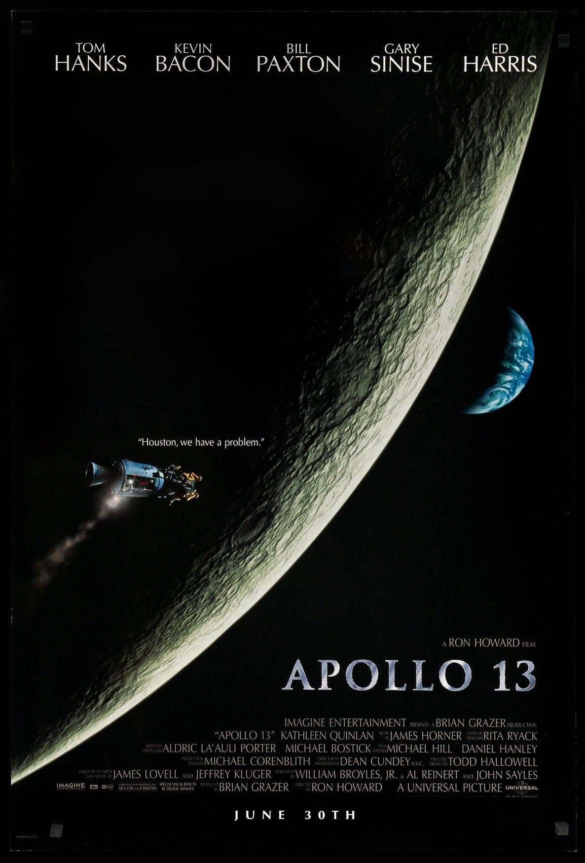 Poster Phim Bí Ẩn Mặt Trăng (Apollo 13)