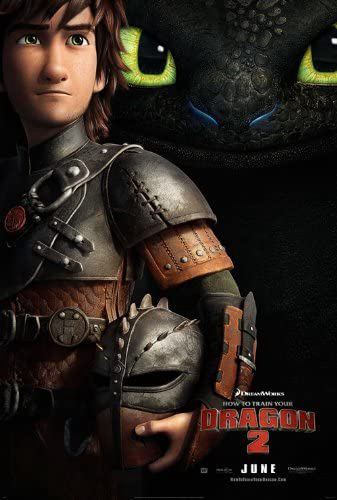Poster Phim Bí kíp luyện rồng 2 (How to Train Your Dragon 2)