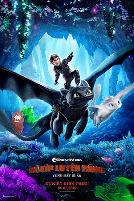 Poster Phim Bí Kíp Luyện Rồng 3: Vùng Đất Bí Ẩn (How to Train Your Dragon: The Hidden World)