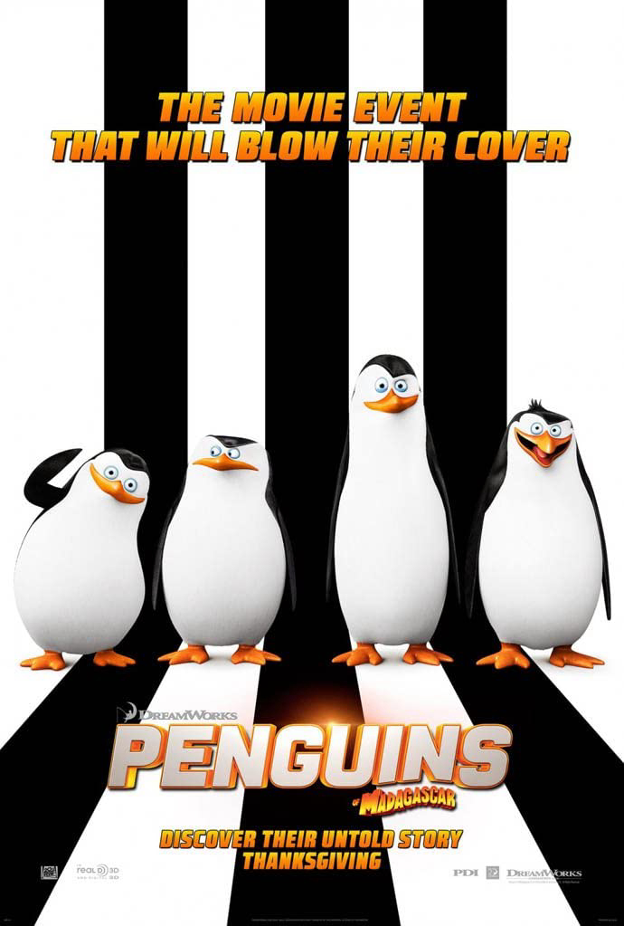 Poster Phim Biệt đội cánh cụt vùng Madagascar (Penguins of Madagascar: The Movie)