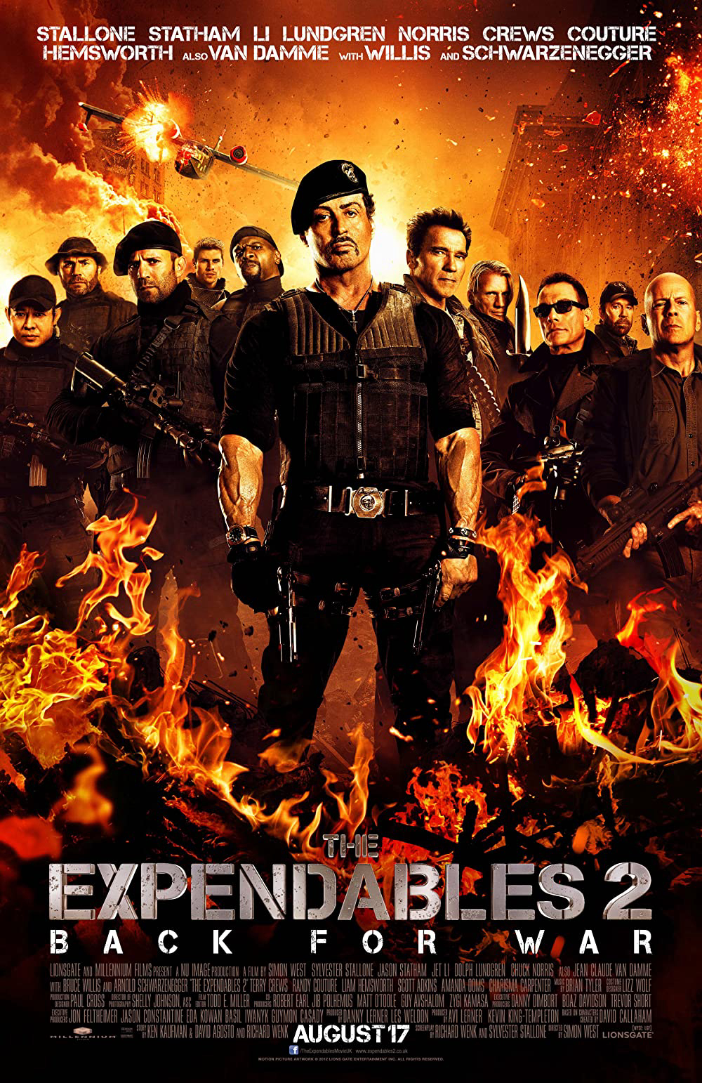 Xem Phim Biệt đội đánh thuê 2 (The Expendables 2)