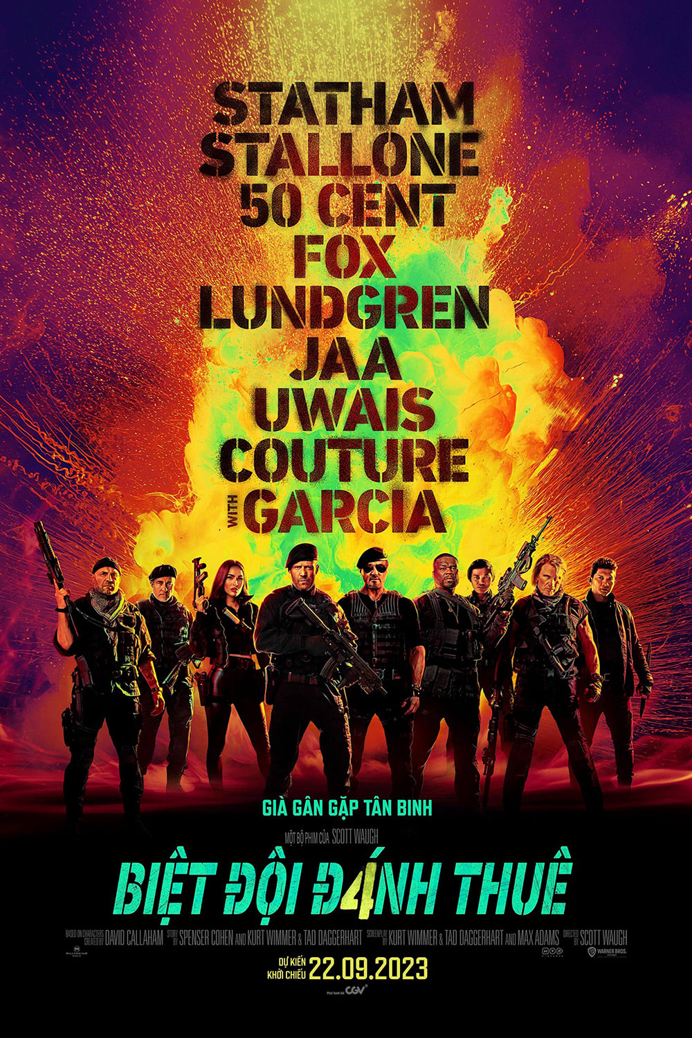 Poster Phim Biệt Đội Đánh Thuê 4 (Expend4bles)