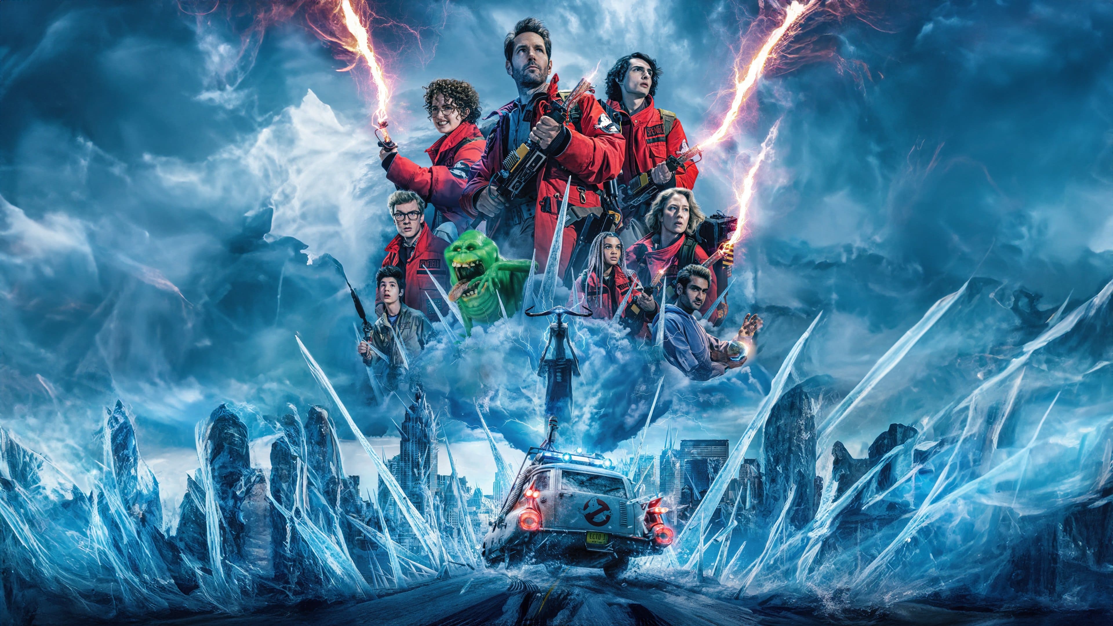 Poster Phim Biệt Đội Săn Ma: Kỷ Nguyên Băng Giá (Ghostbusters: Frozen Empire)