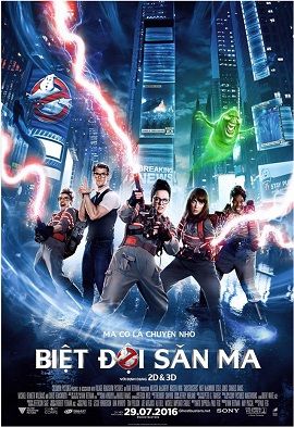 Poster Phim Biệt Đội Săn Ma (Ghostbusters)