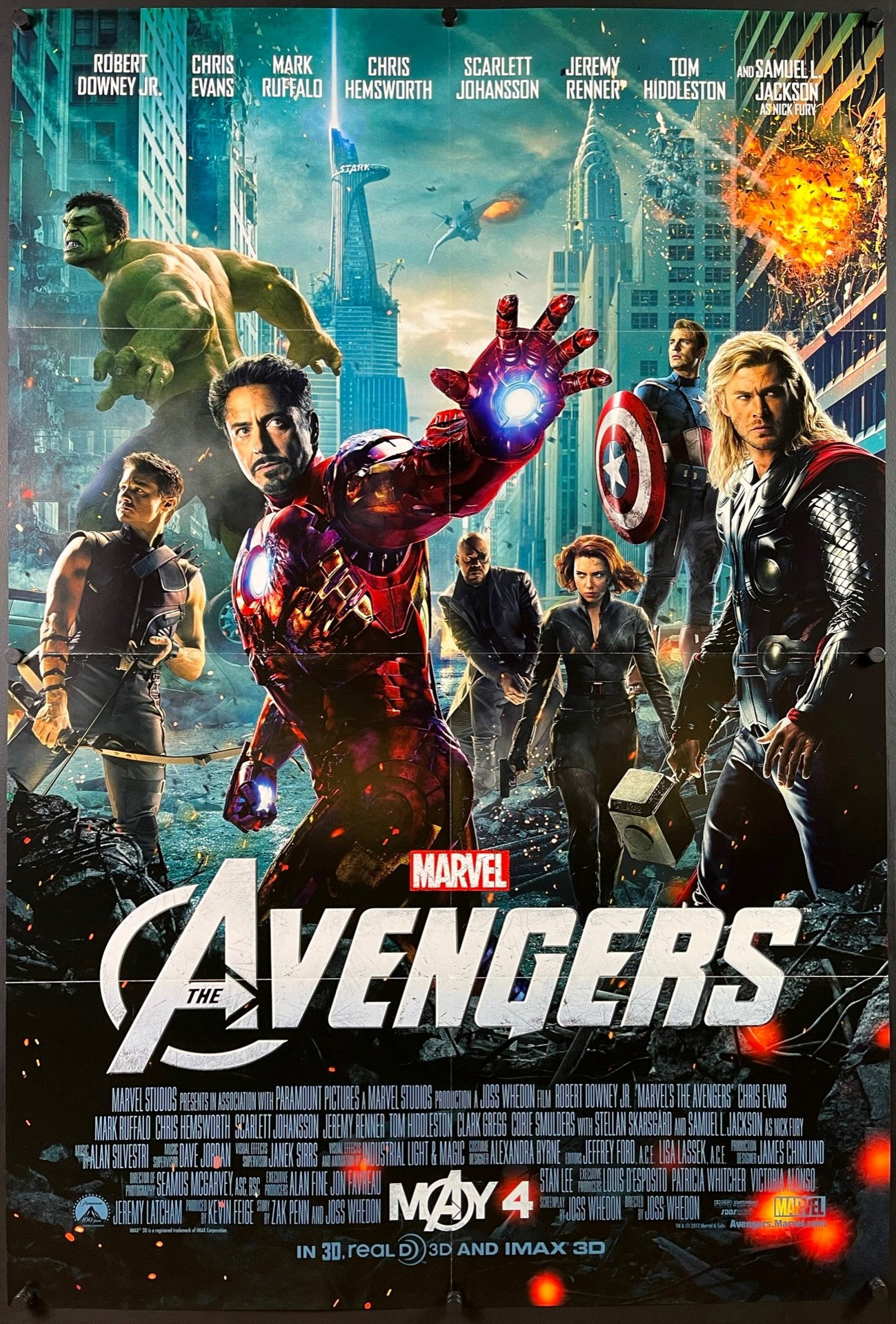 Poster Phim Biệt Đội Siêu Anh Hùng (The Avengers)