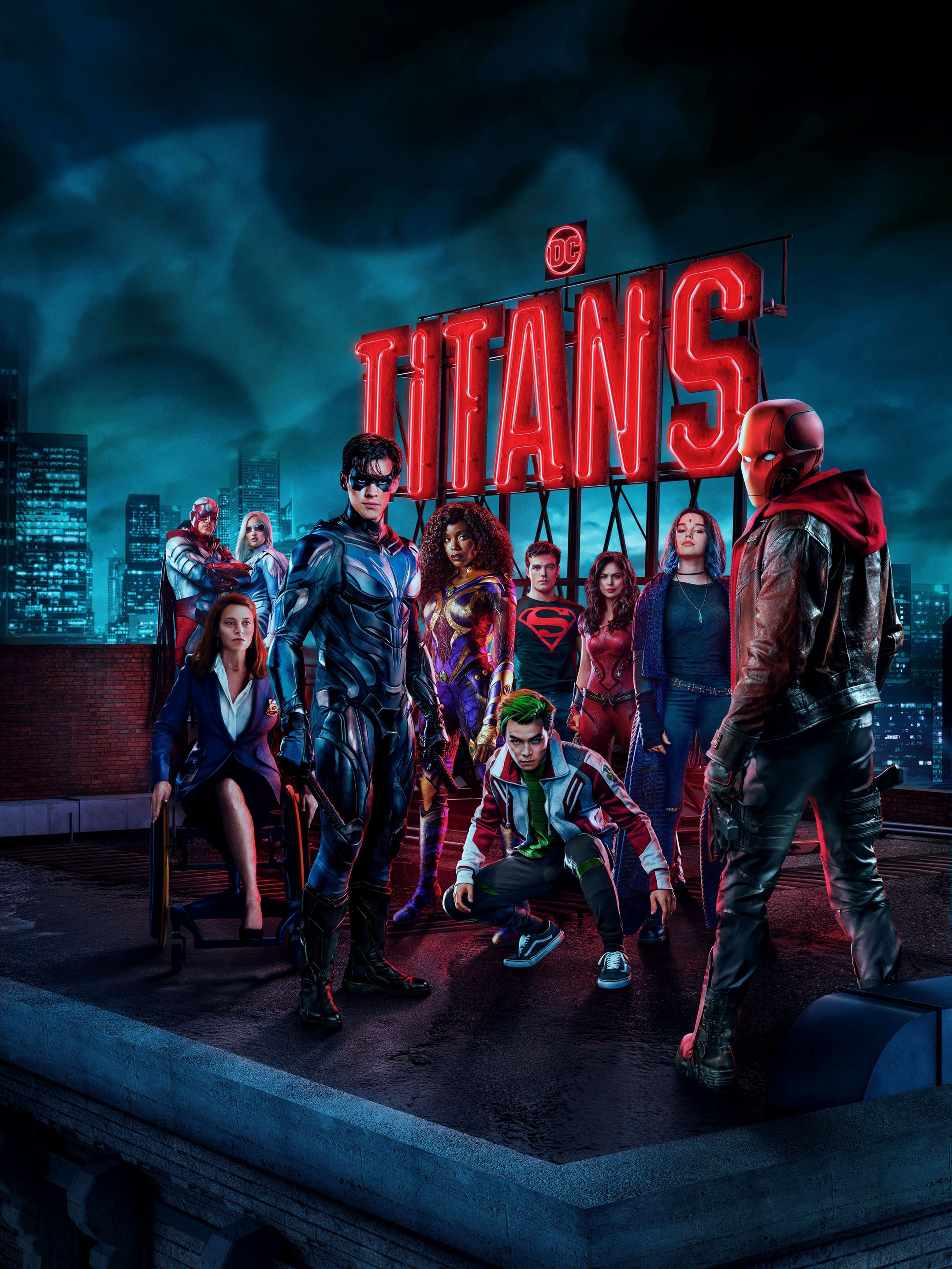 Poster Phim Biệt Đội Titans (Phần 3) (Titans (Season 3))