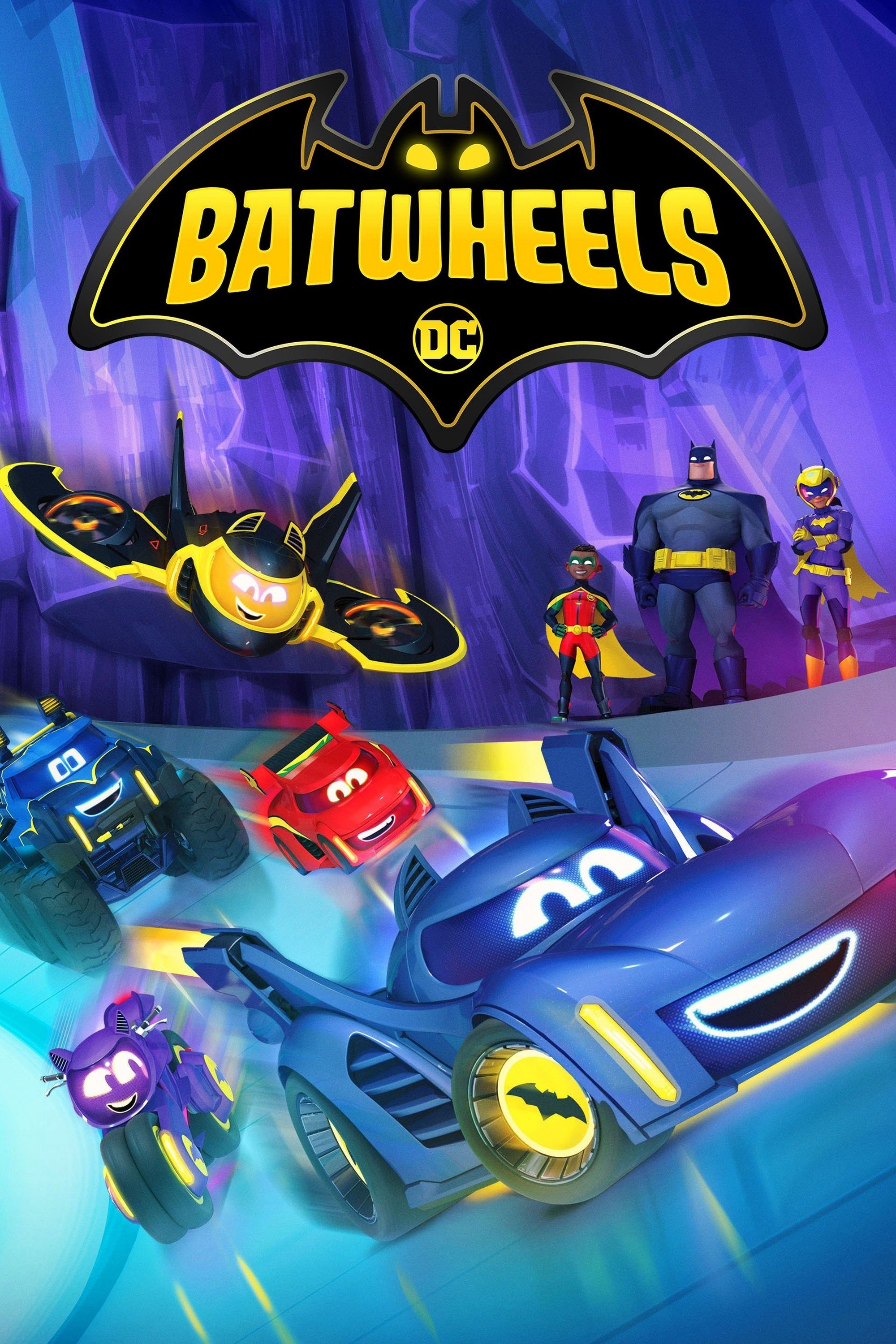 Poster Phim Biệt Đội Xe Dơi (Phần 1) (Batwheels (Season 1))