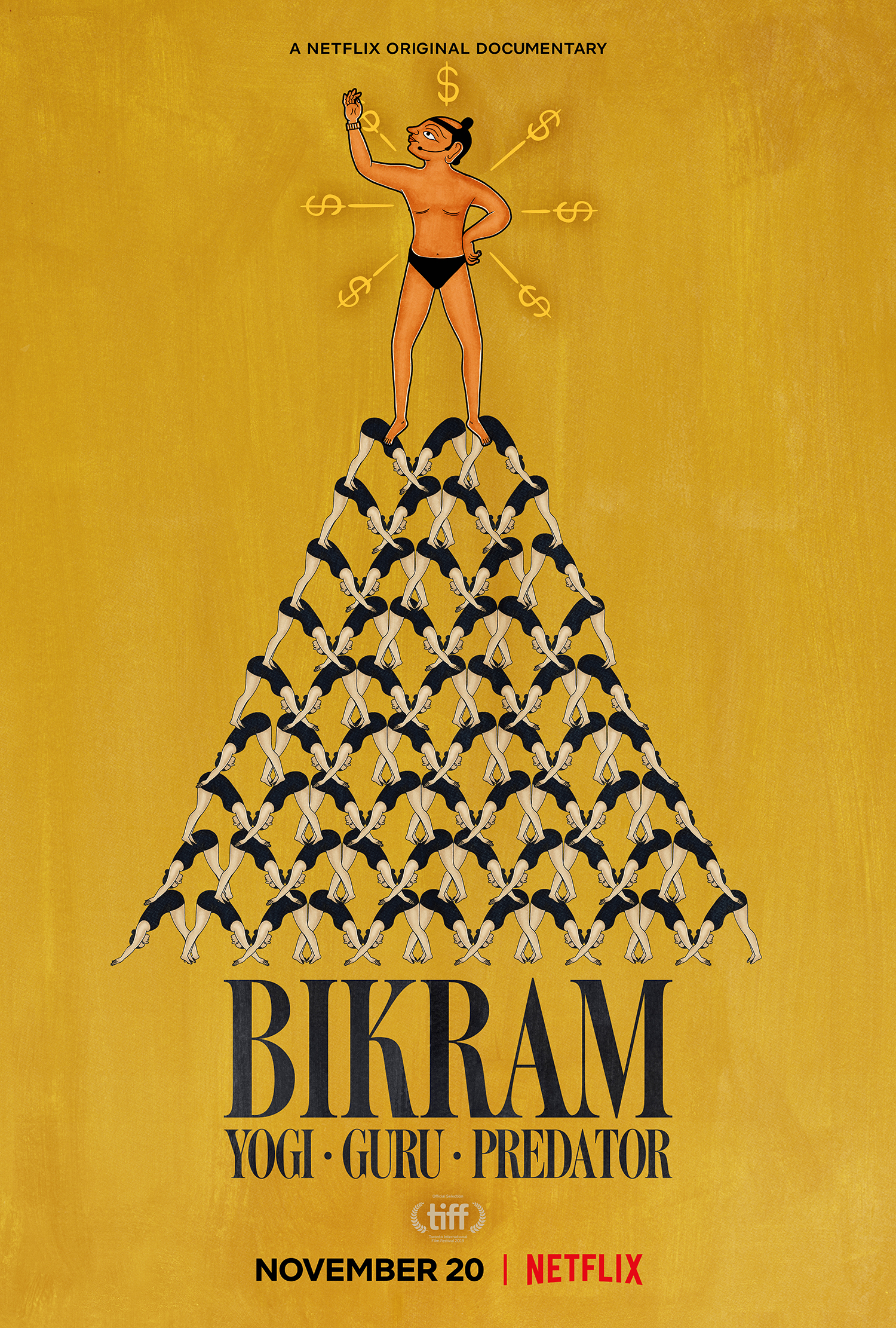 Poster Phim Bikram: Từ bậc thầy Yoga đến tội phạm tình dục (Bikram: Yogi, Guru, Predator)