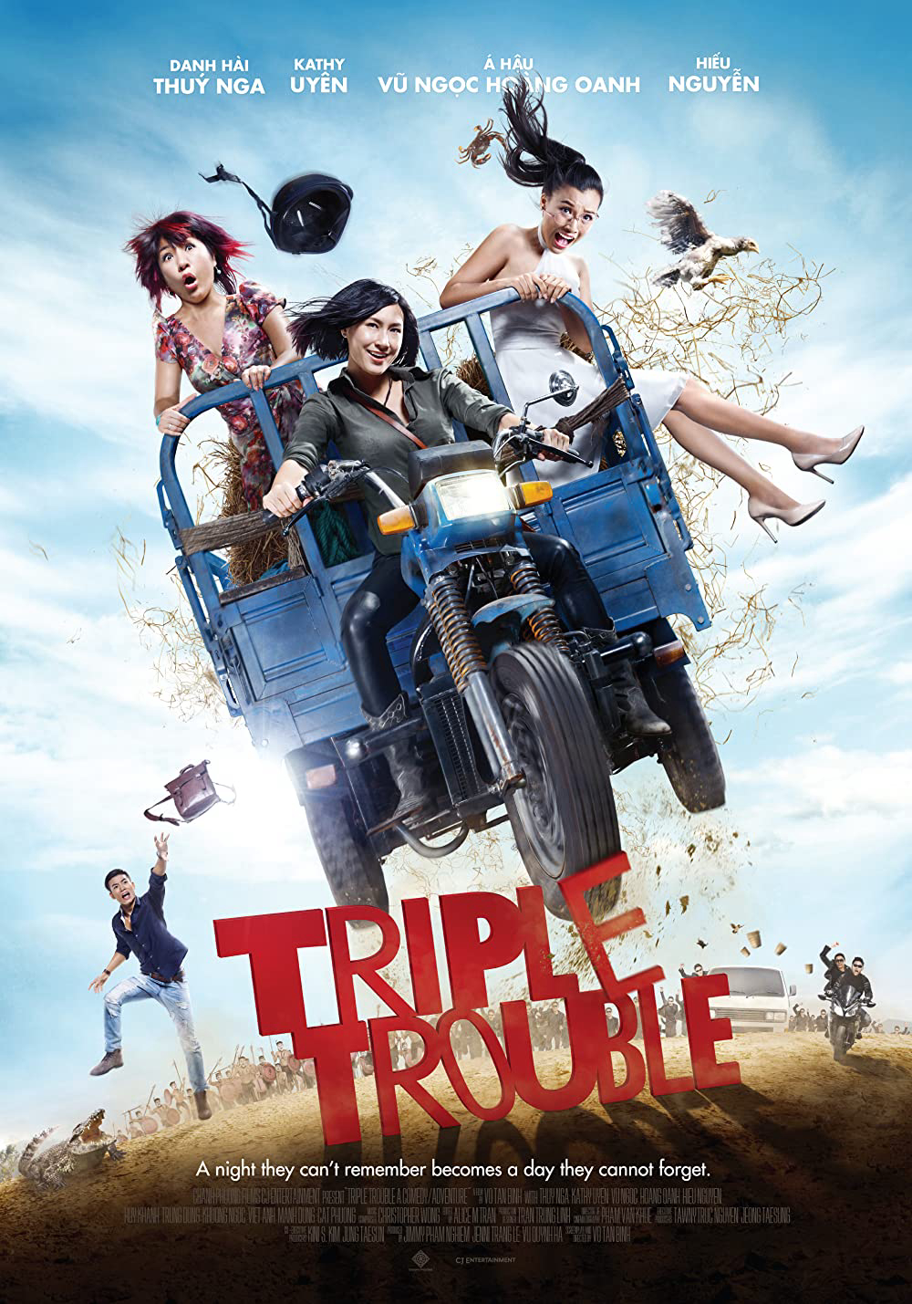 Poster Phim Bộ ba rắc rối (Triple Trouble)