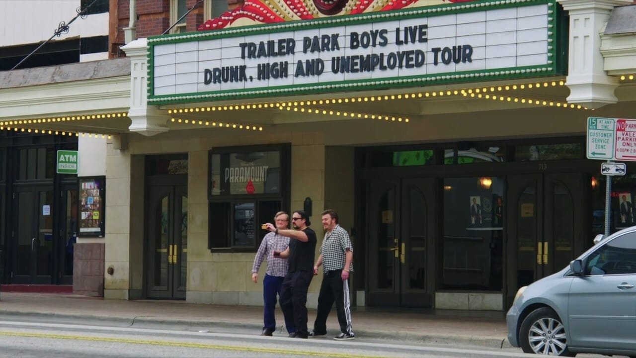 Xem Phim Bộ ba trộm cắp: Say, phê và thất nghiệp - Trực tiếp tại Austin (Trailer Park Boys: Drunk, High and Unemployed: Live in Austin)