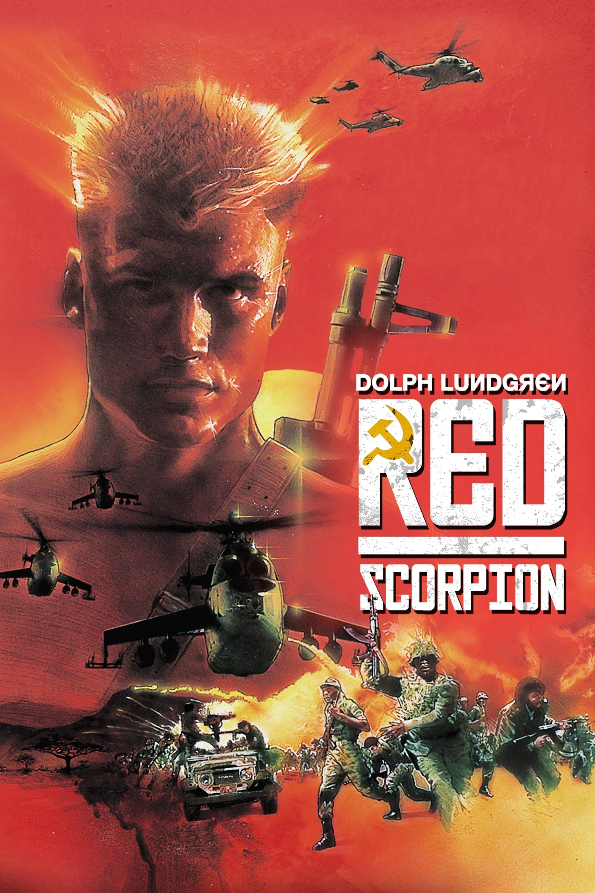 Poster Phim Bọ Cạp Đỏ (Red Scorpion)