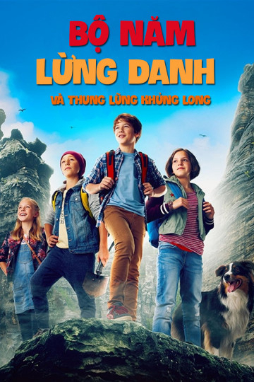 Poster Phim Bộ Năm Lừng Danh Và Thung Lũng Khủng Long (The Famous Five And The Valley Of Dinosaurs)