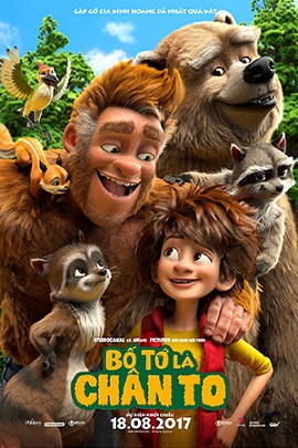 Poster Phim Bố Tớ Là Chân To (The Son of Bigfoot)