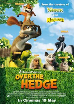 Poster Phim Bộ Tứ Tinh Nghịch (Over The Hedge)