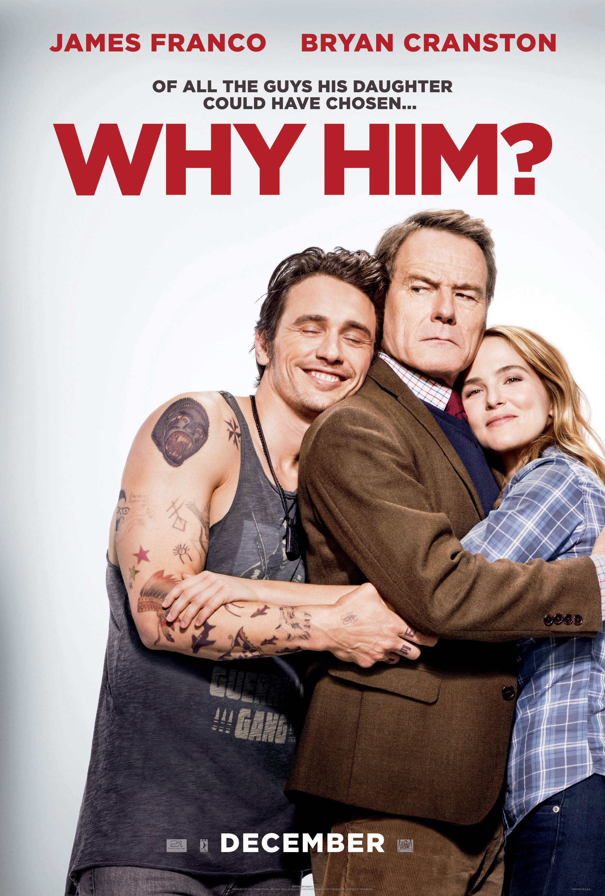Poster Phim Bố Vợ Đối Đầu Chàng Rể (Why Him?)