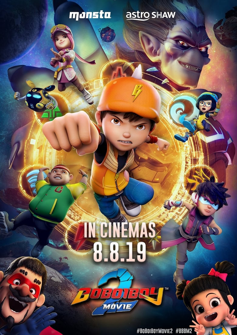 Poster Phim BoBoiBoy 2: Cuộc chiến ngân hà (BoBoiBoy Movie 2)
