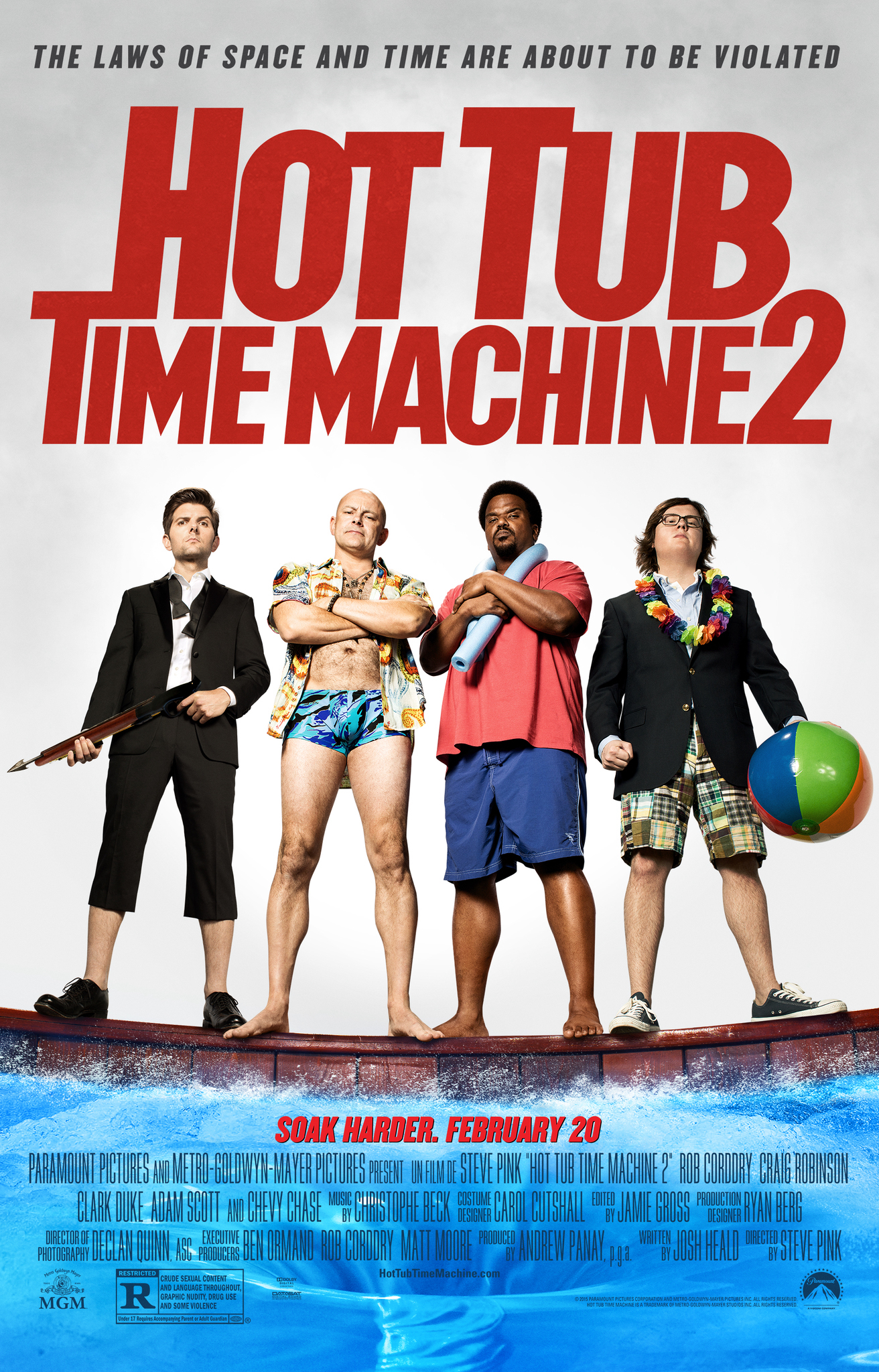 Poster Phim Bồn Tắm Thời Gian 2 (Hot Tub Time Machine 2)