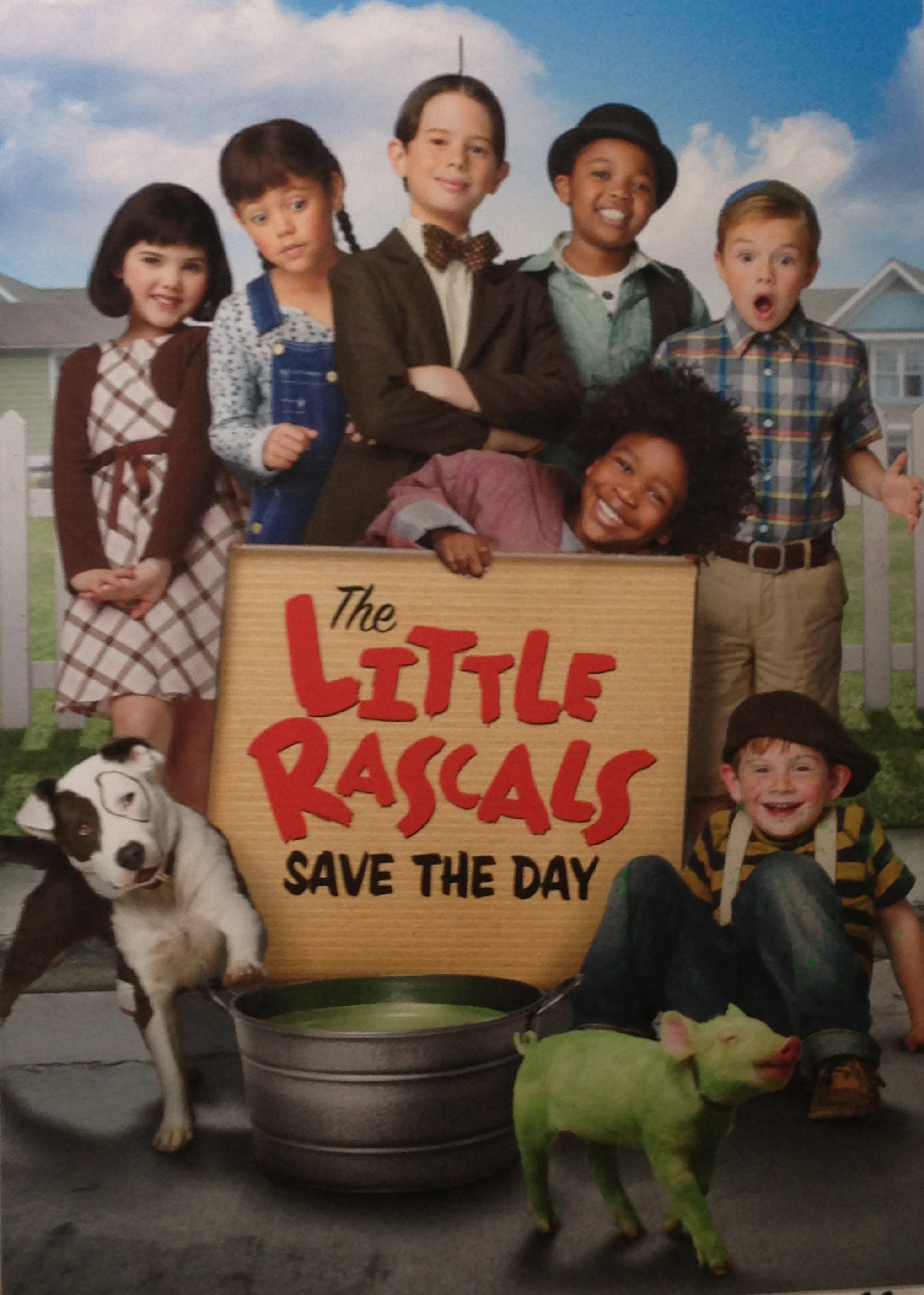 Poster Phim Bọn trẻ ranh cứu cả nhà (The Little Rascals Save the Day)