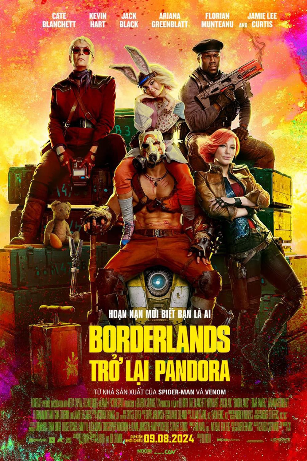 Poster Phim Borderlands: Trở Lại Pandora (Borderlands)