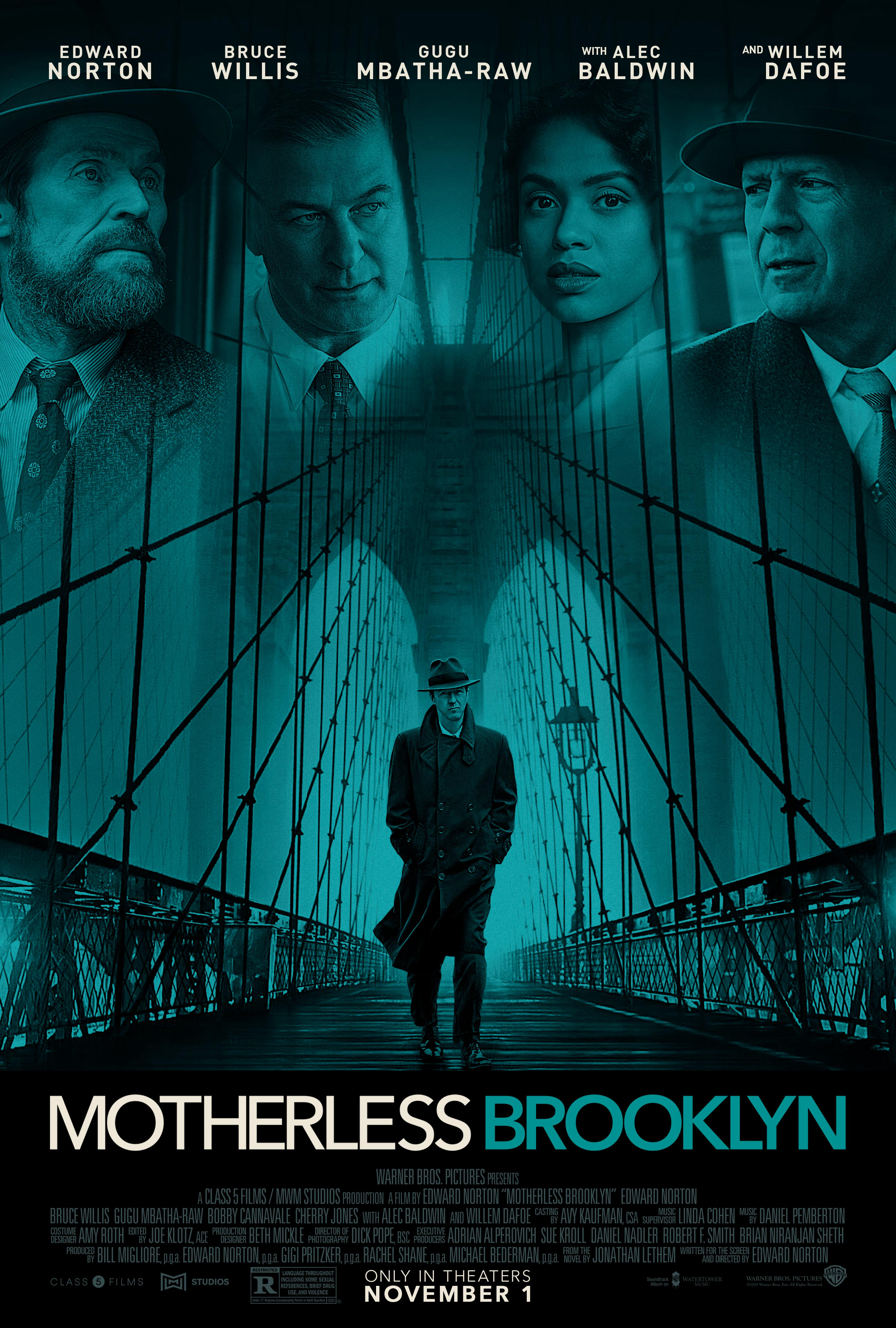 Poster Phim Brooklyn không mẹ (Motherless Brooklyn)