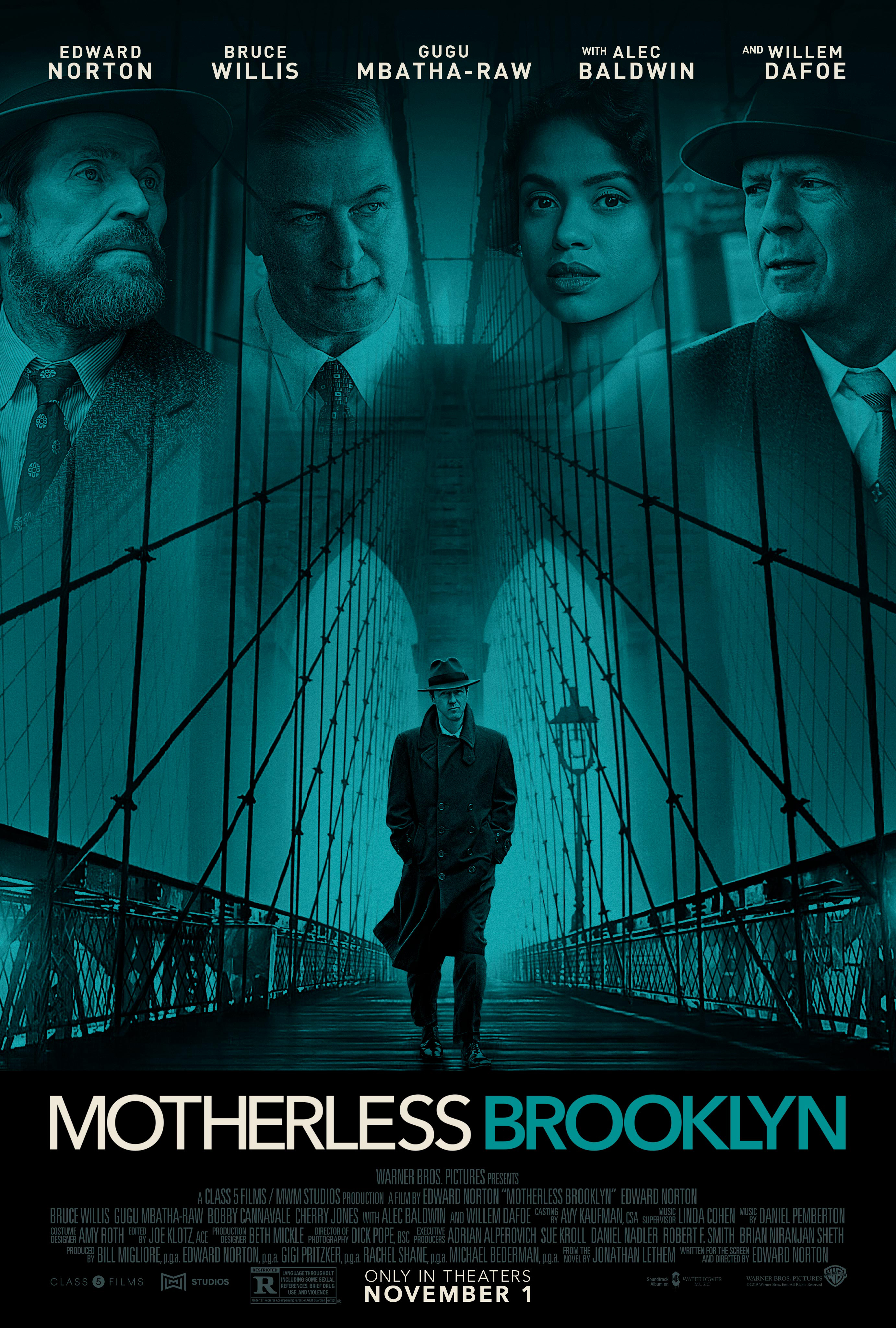 Poster Phim Brooklyn không mẹ (Motherless Brooklyn)