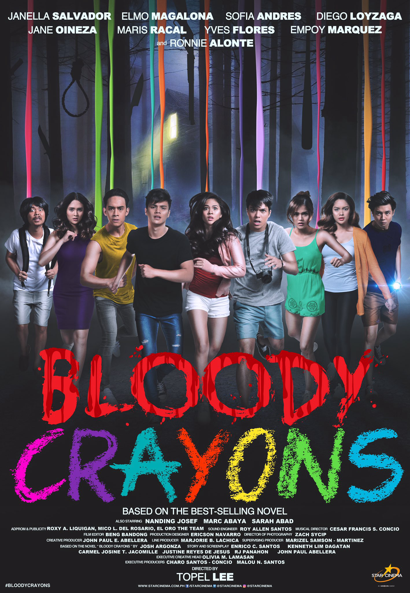 Poster Phim Bút Sáp Màu Máu (Bloody Crayons)