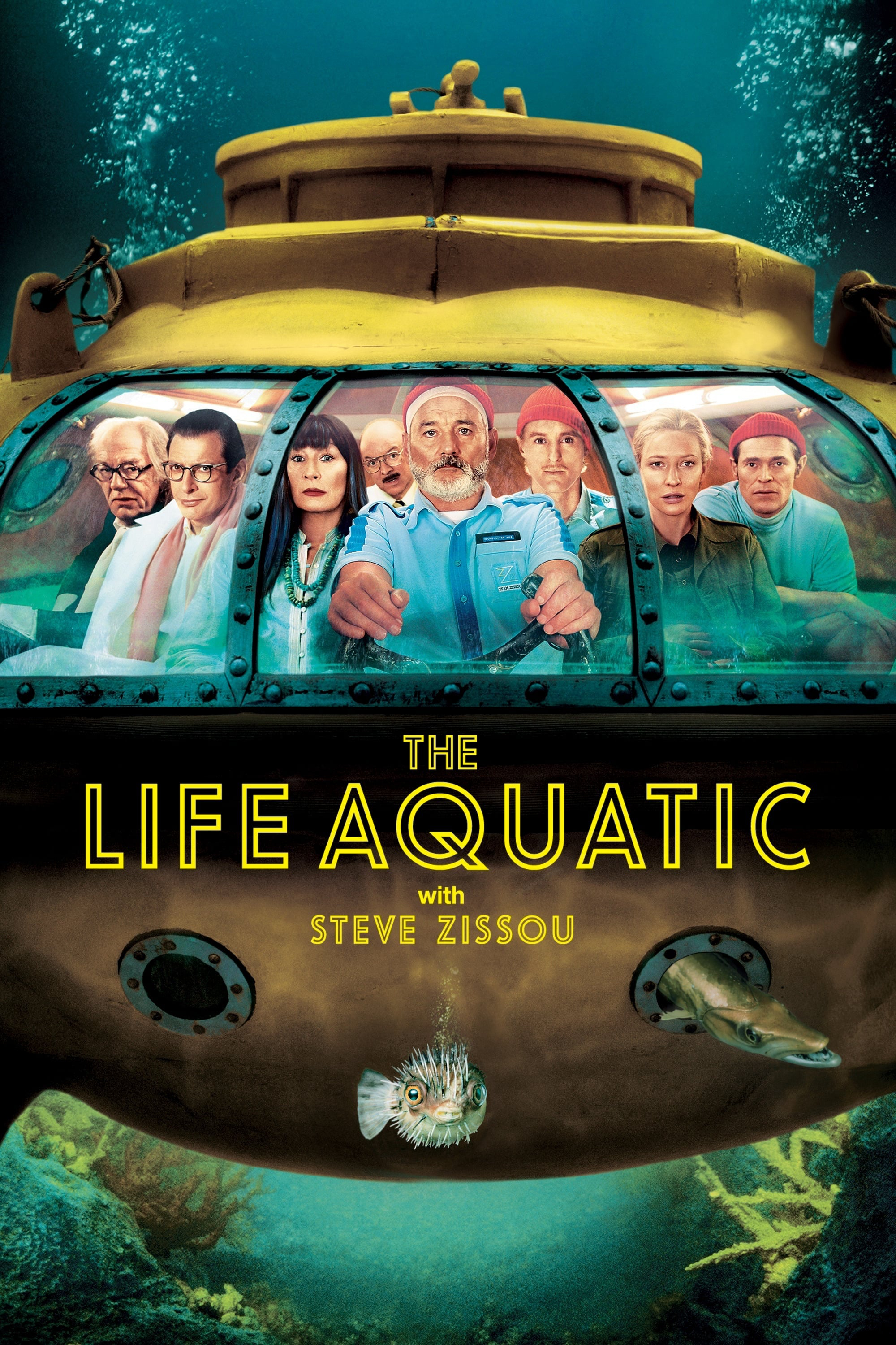 Xem Phim Cá Mập Đốm Huyền Thoại (The Life Aquatic with Steve Zissou)