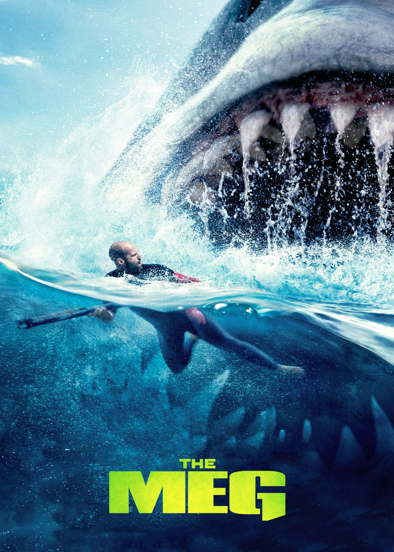 Poster Phim Cá Mập Siêu Bạo Chúa (The Meg)