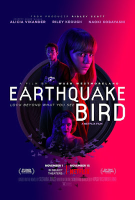 Poster Phim Cánh Chim Nơi Địa Chấn (Earthquake Bird)
