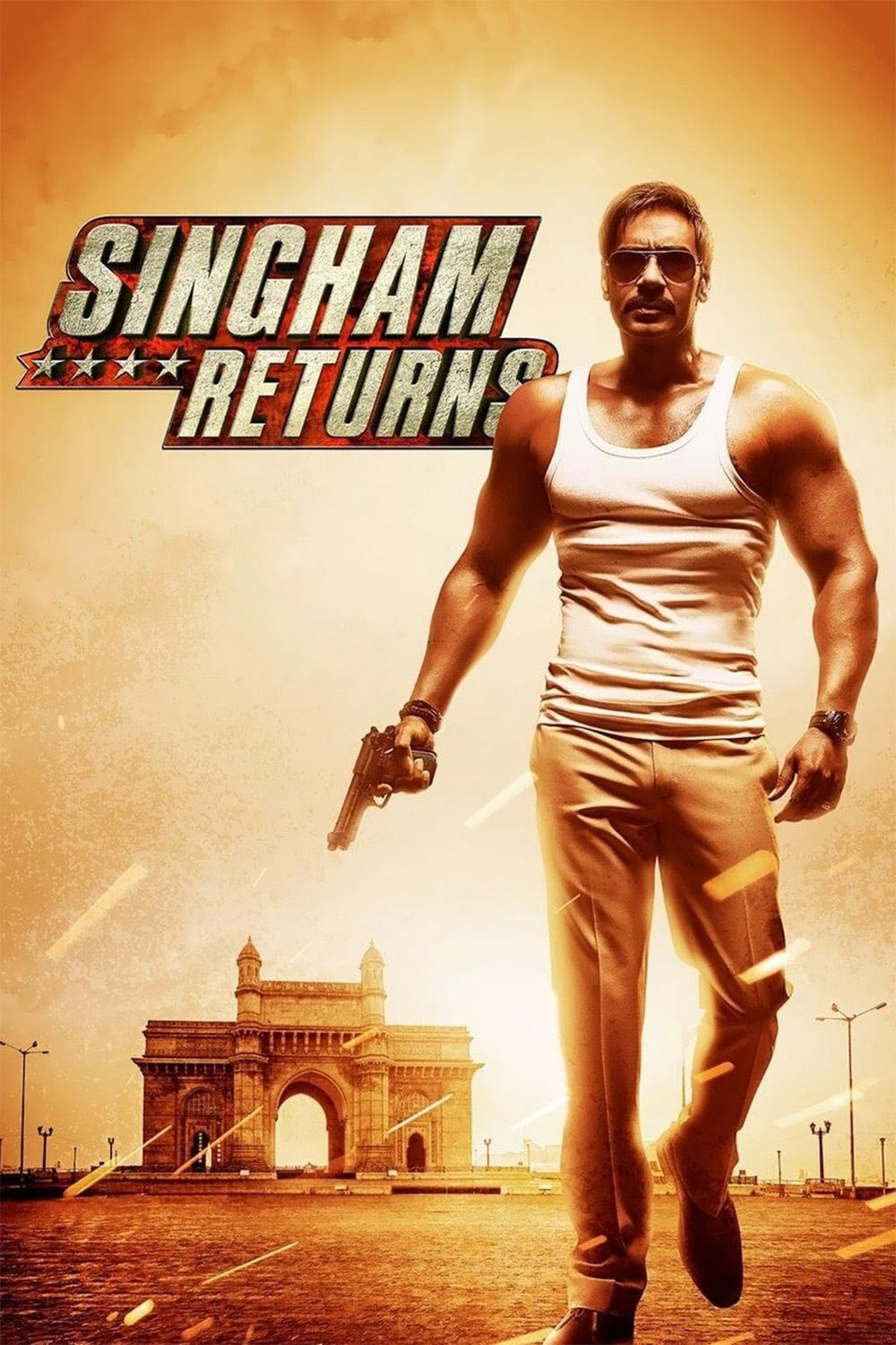 Poster Phim Cảnh Sát Singham Trở Lạ (Singham Returns)
