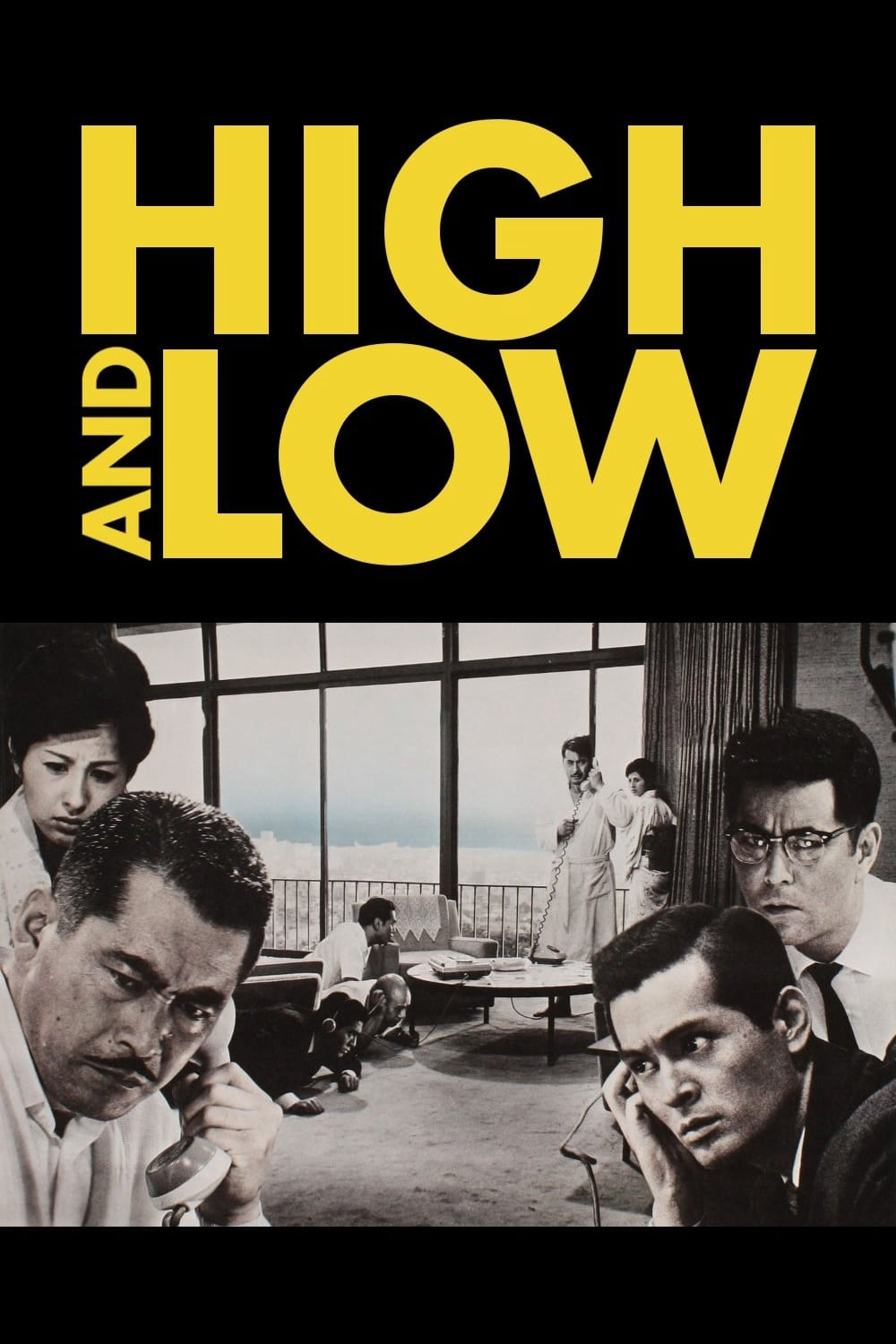 Poster Phim Cao Và Thấp - Thiên Đường Và Địa Ngục (High And Low)