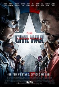 Poster Phim Captain America 3: Nội Chiến Siêu Anh Hùng (Captain America: Civil War)