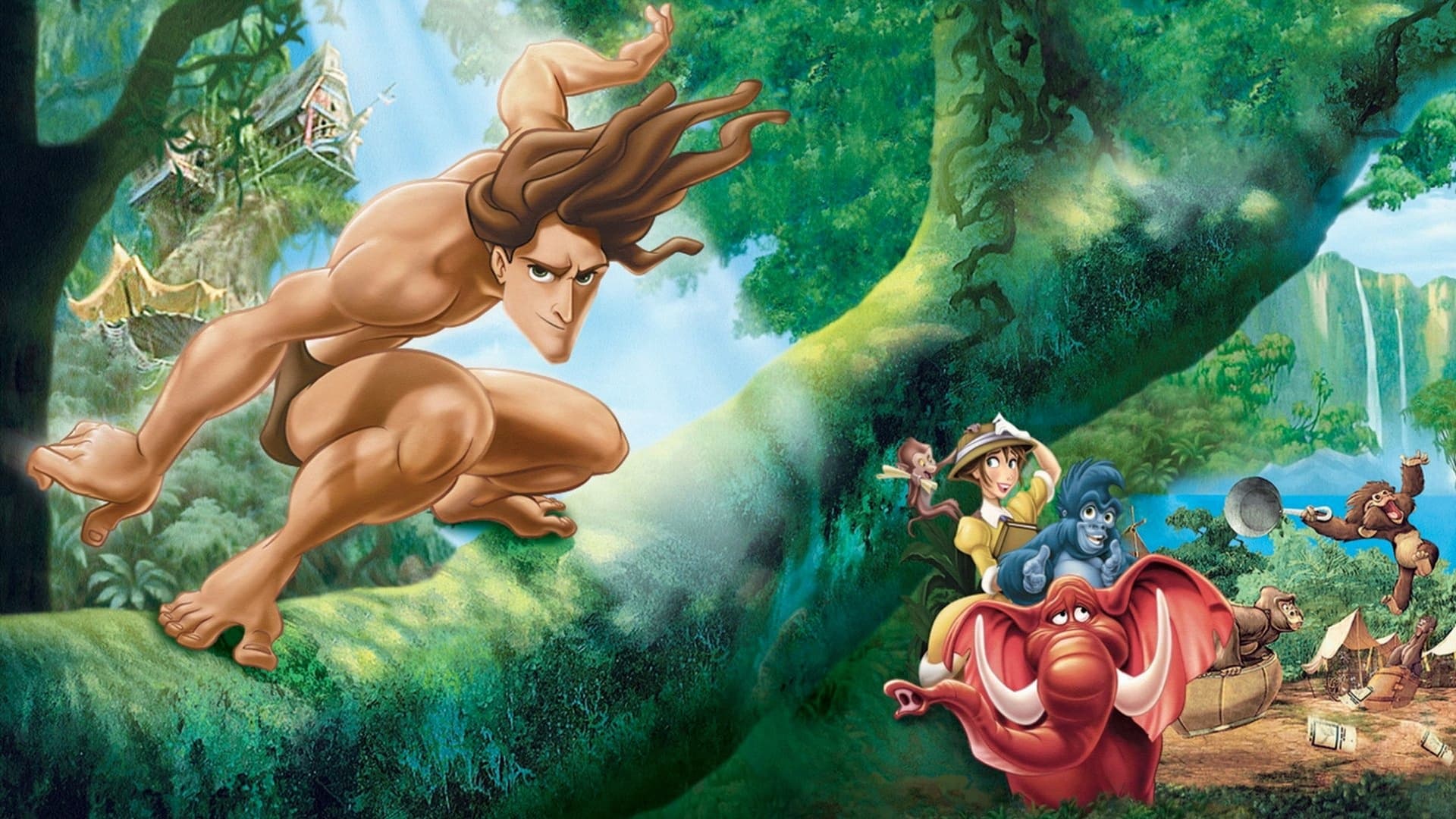 Poster Phim Cậu Bé Rừng Xanh (Tarzan)