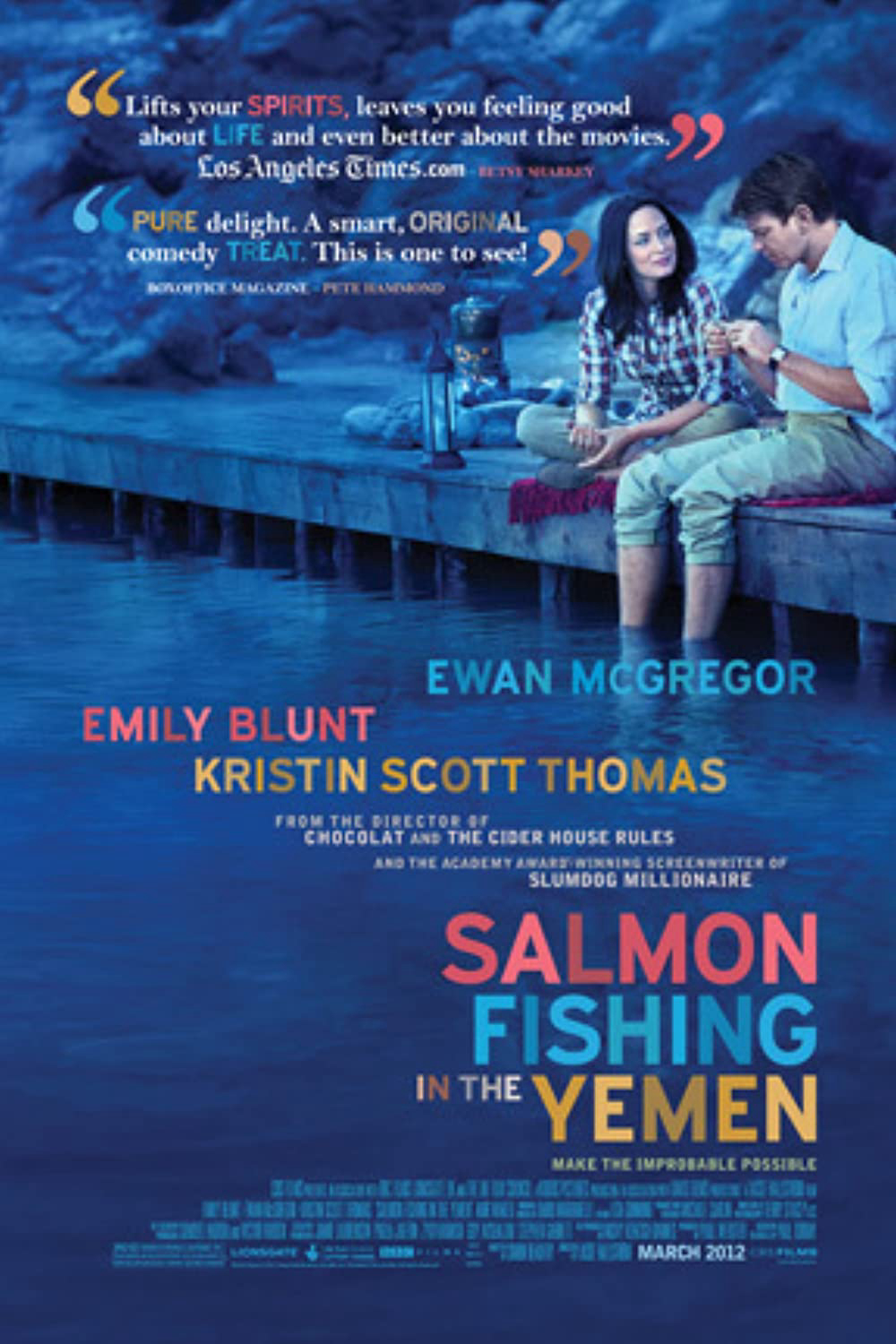 Poster Phim Câu Cá Hồi Ở Yemen (Salmon Fishing in the Yemen)