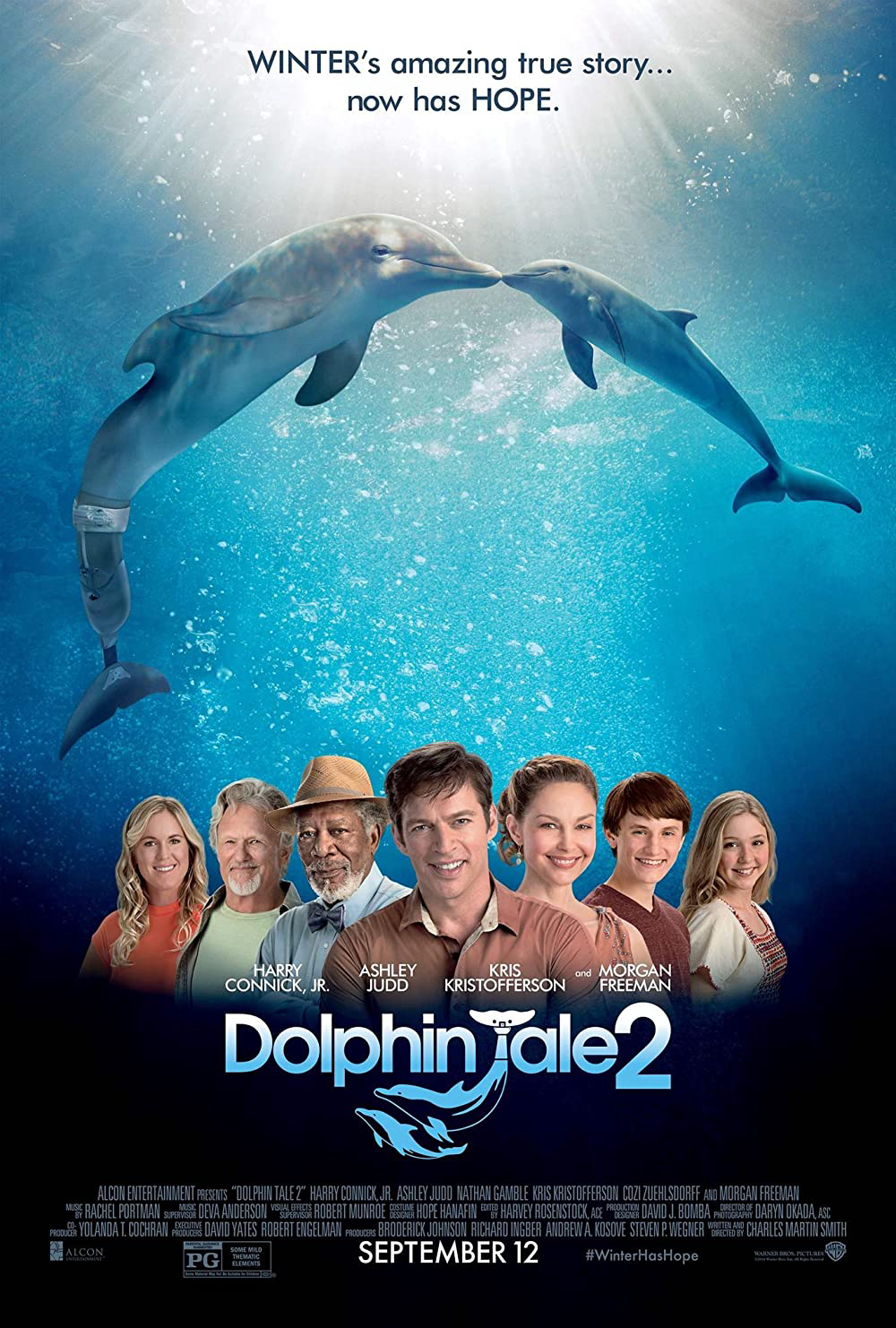 Poster Phim Câu Chuyện Cá Heo 2 (Dolphin Tale 2)