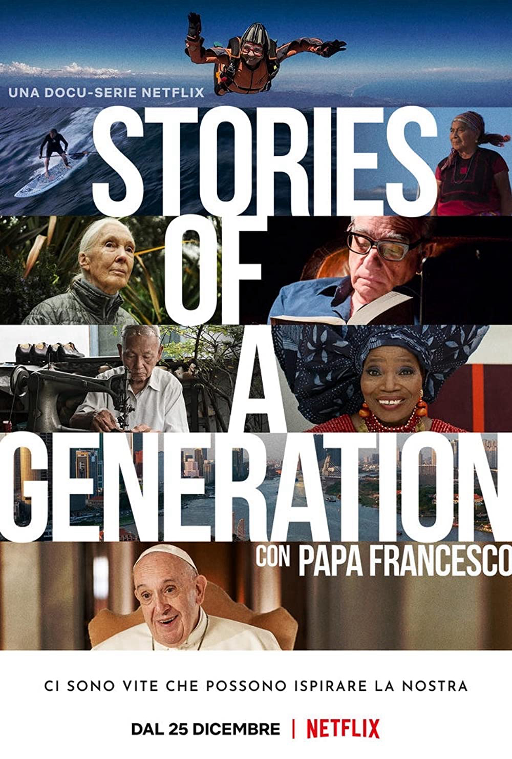 Poster Phim Câu chuyện của một thế hệ - với Giáo hoàng Francis (Stories of a Generation - with Pope Francis)