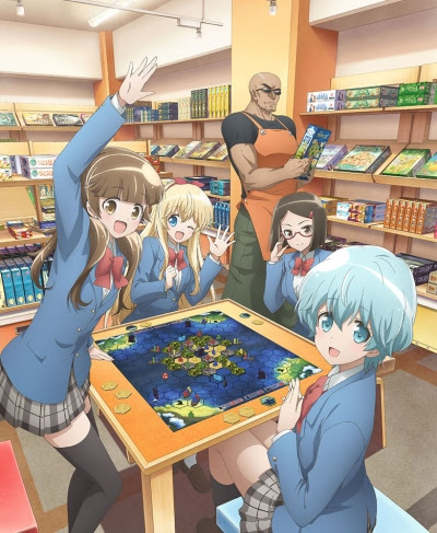 Poster Phim Câu Lạc Bộ Board Game (Houkago Saikoro Club)