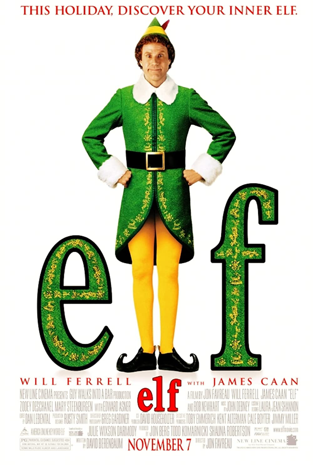 Poster Phim Chàng Tiên Đáng Yêu (Elf)