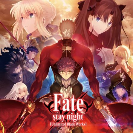 Poster Phim Chén thánh- Đêm Định Mệnh (Fate/Stay Night)