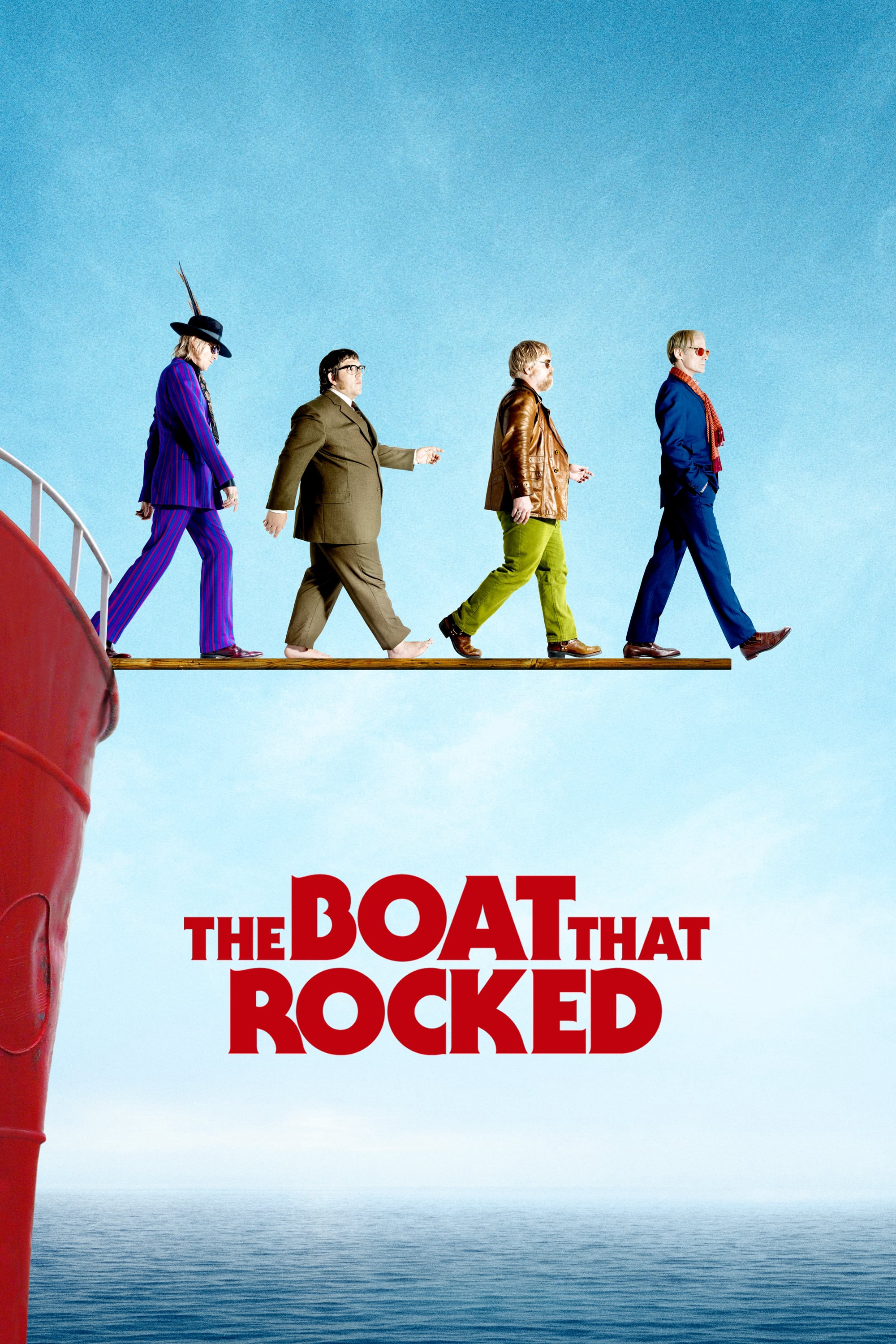 Poster Phim Chiếc Thuyền Âm Nhạc (The Boat That Rocked)
