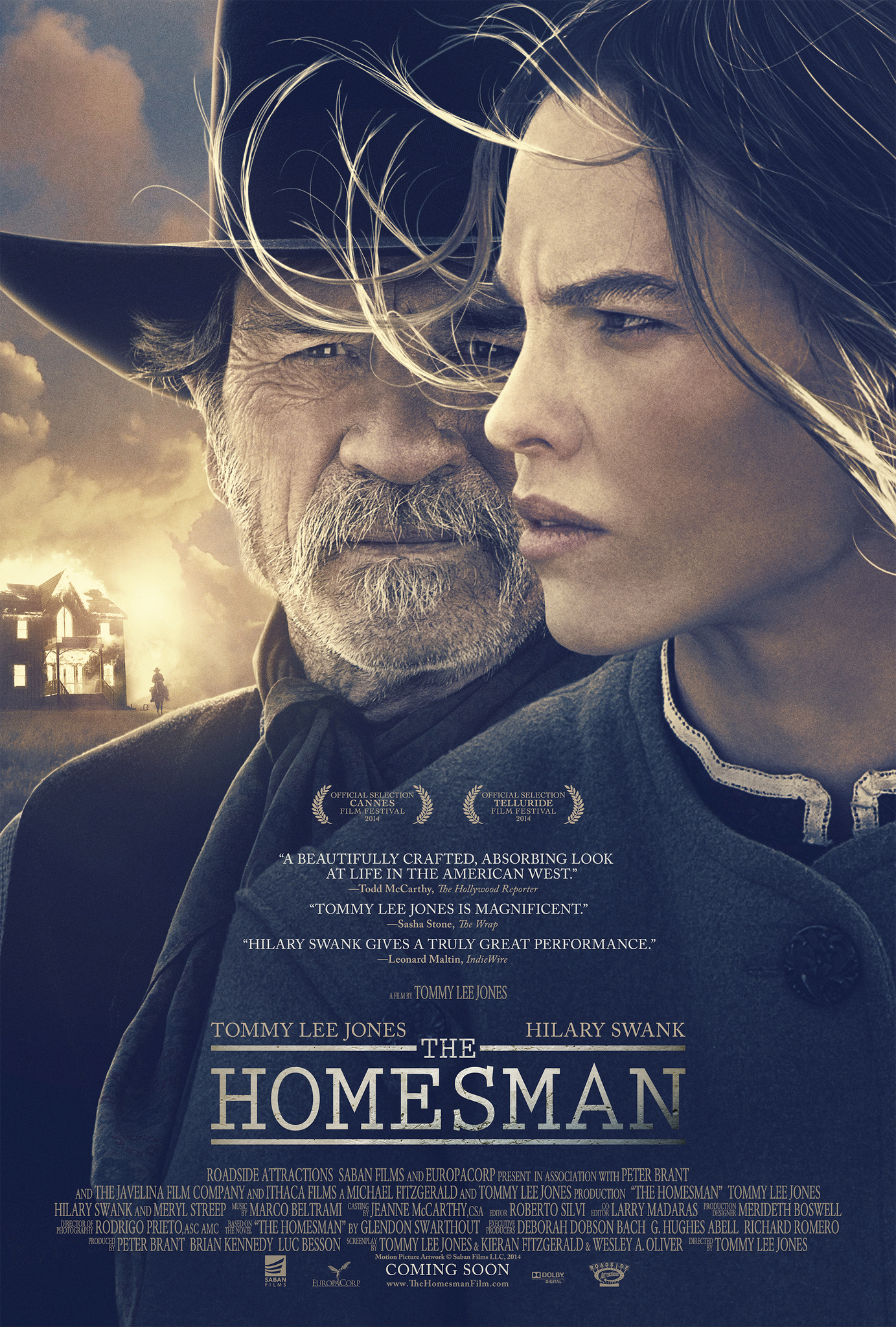 Poster Phim Chiếm Đất (The Homesman)