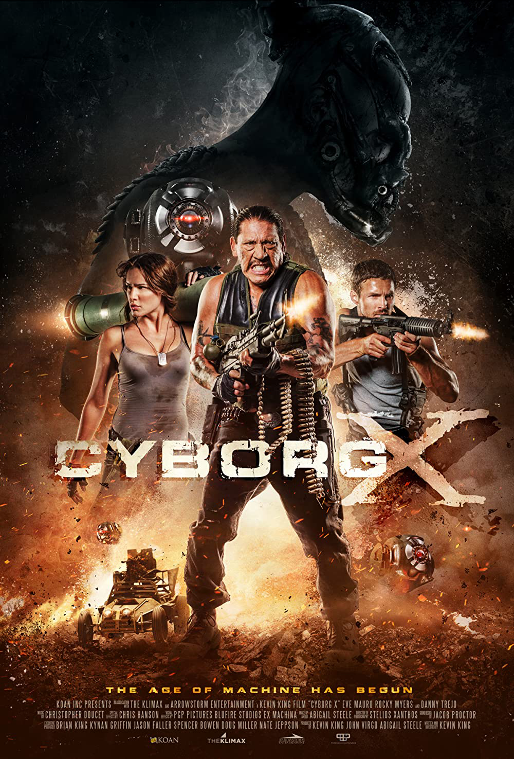 Poster Phim Chiến Binh Cyborg (Cyborg X)