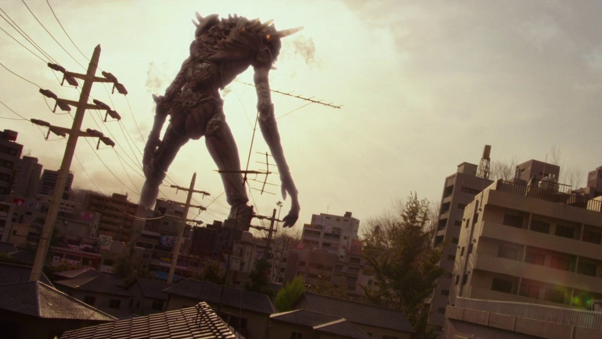 Poster Phim Chiến Binh Khổng Lồ Xuất Hiện Ở Tokyo (Giant God Warrior Appears In Tokyo)